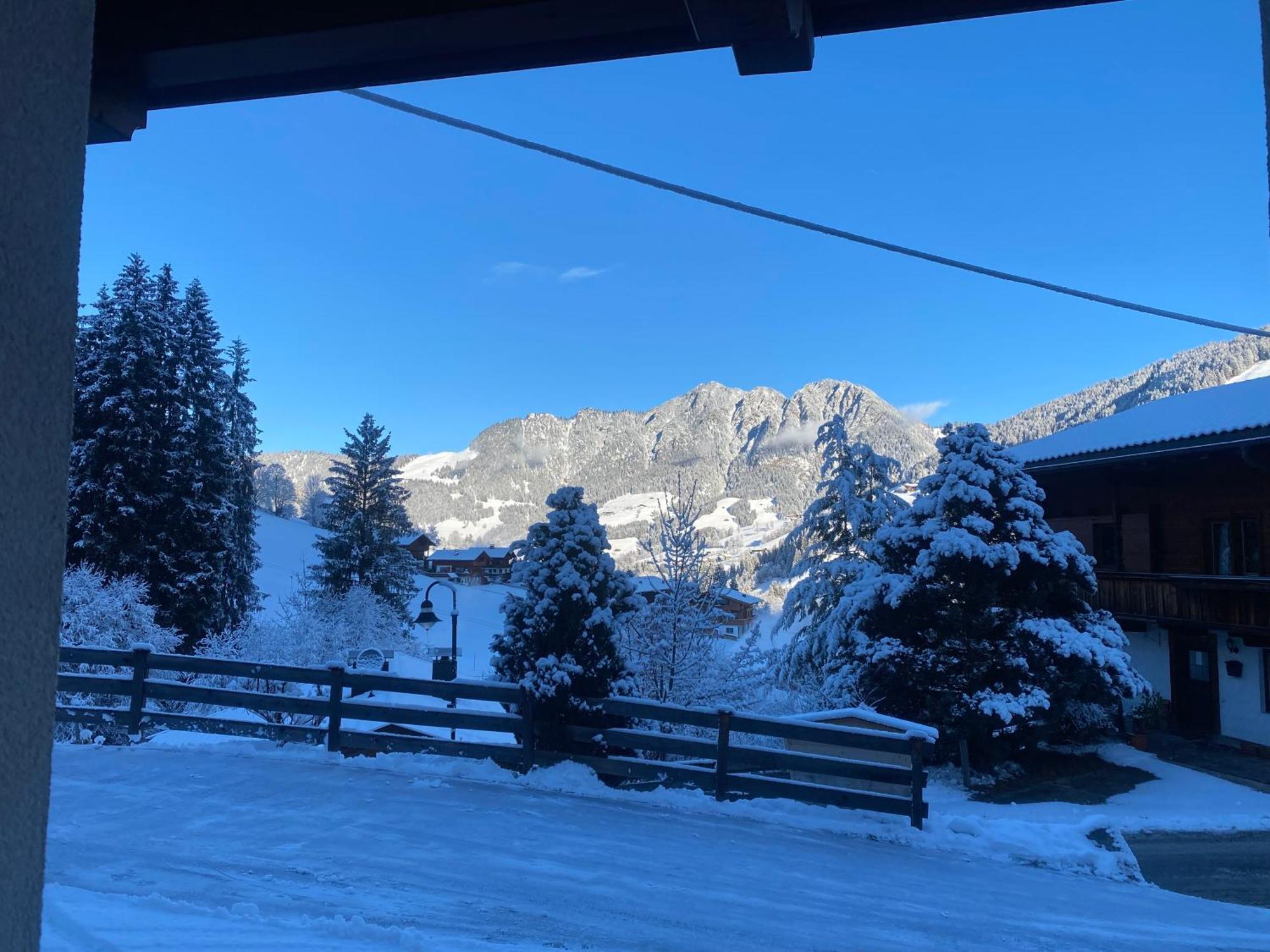 Ferienwohnung Haus Hislop Inneralpbach Exterior foto